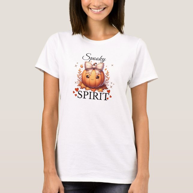 Spooky Spirit T Shirt (Framsida)