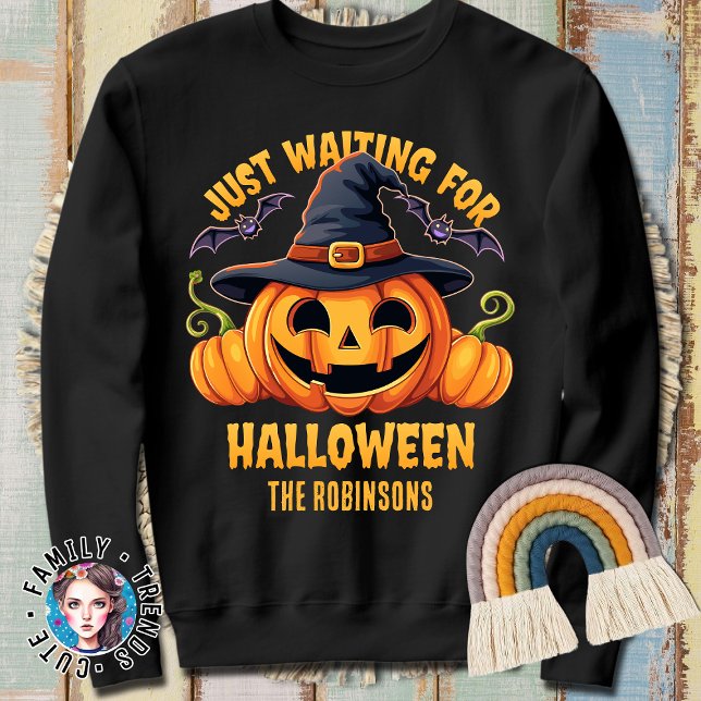 Spooky Spirit väntar bara på Halloween Pumpkins T Shirt (Skapare uppladdad)