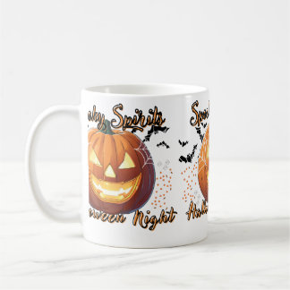 Spooky Spirits, Halloween Natt Kaffemugg