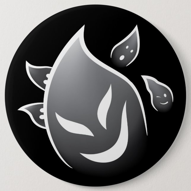 Spooky Spöken Knapp (Framsida)