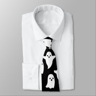 Spooky Spöken manar Halloween necktie - TIE HARD - Slips
