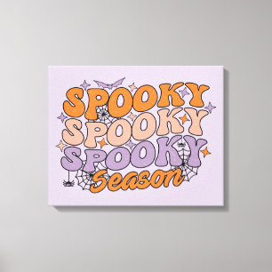 Spooky Spooky Spooky Season Canvastryck