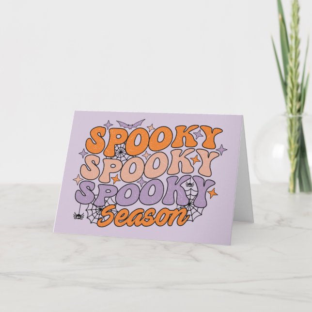 Spooky Spooky Spooky Season Kort (Framsida)