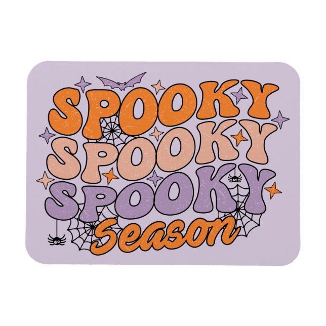 Spooky Spooky Spooky Season Magnet (Horisontell)