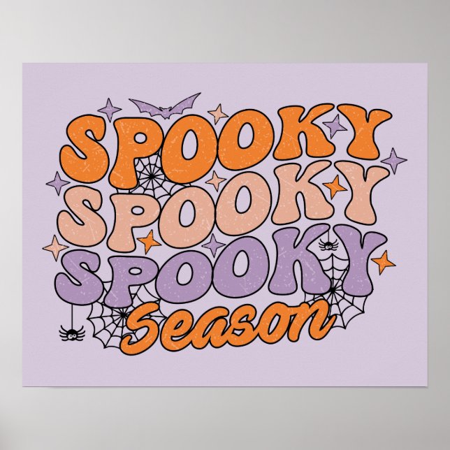 Spooky Spooky Spooky Season Poster (Framsidan)