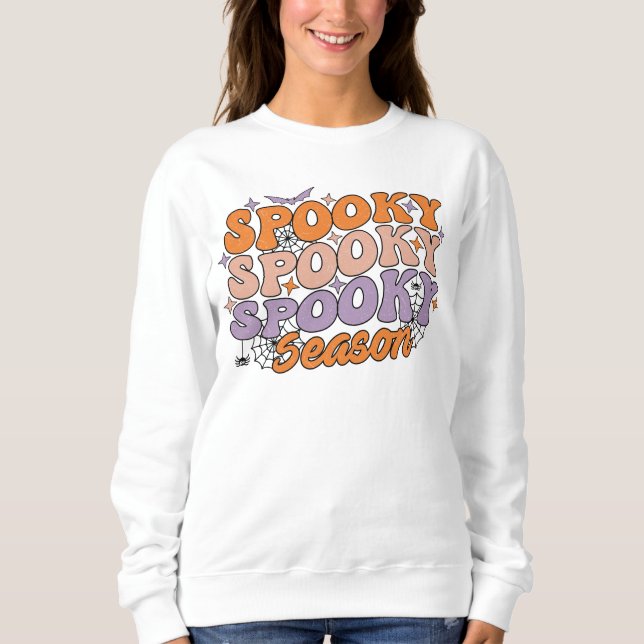 Spooky Spooky Spooky Season T Shirt (Framsida)