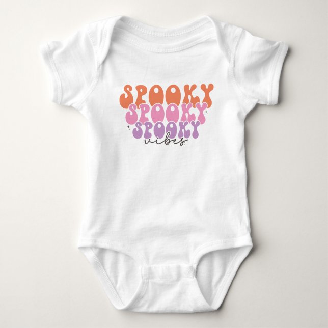 Spooky Spooky Spooky Vibes T Shirt (Framsida)