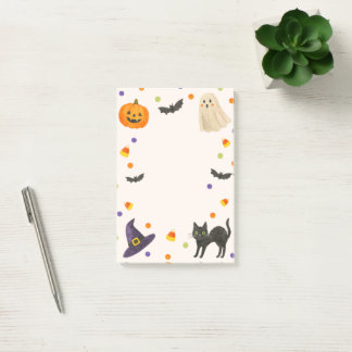 Spooky Stationery, Ghost och Pumpkin Post-it Block