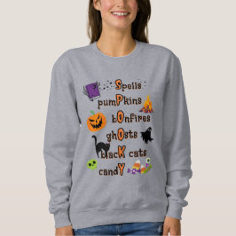 SPOOKY Stavning med all sak Halloween T Shirt
