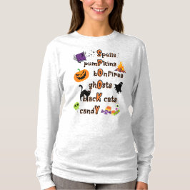 SPOOKY Stavning med all sak Halloween T Shirt