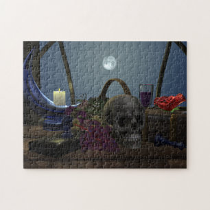 Spooky still Life i Moonlight Pussel