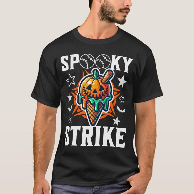 Spooky Strejka T Shirt (Framsida)
