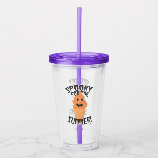   Spooky Summer Funny Summerween Cone Cartoon Take Away Mugg (Framsida)