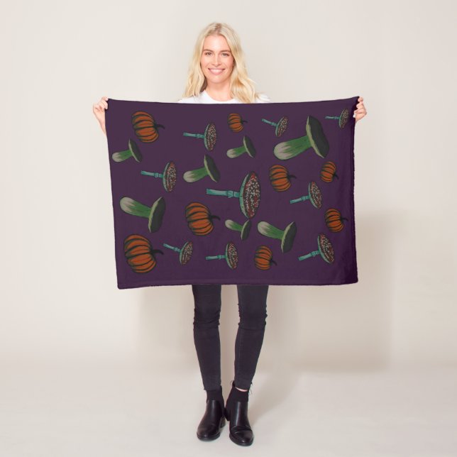 Spooky svampfilt fleecefilt (På plats)