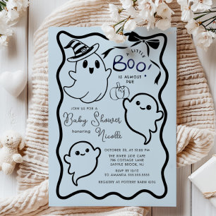 Spooky Sweet Little Boo Baby Shower Inbjudningar