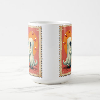 Spooky Sweethearts Frimärke Halloween Kaffemugg