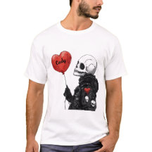 Spooky Swehoney-Anpassade Skull med Balloon