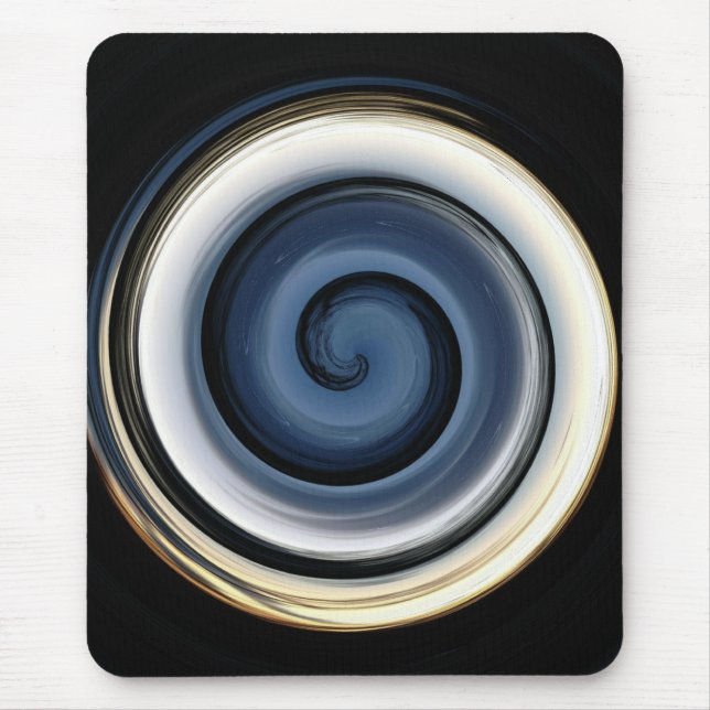 Spooky Swirls Abstrakt Mouse Pad Musmatta (Framsidan)