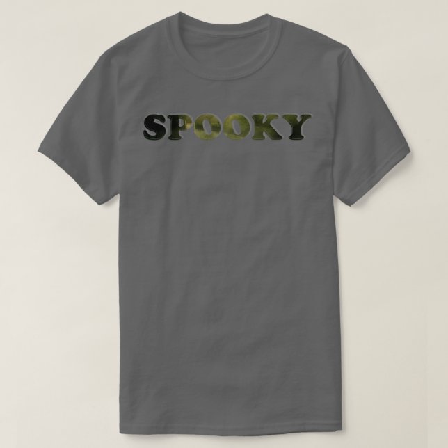 SPOOKY T SHIRT (Design framsida)