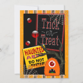 Spooky-Tacular Halloween EVENT PARTY Inbjudningar