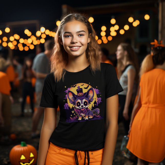 Spooky Tassar Halloween Anime Chihuahua T Shirt (Skapare uppladdad)