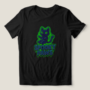Spooky Tassar - Neon Glow   BLACK ENDAST T Shirt