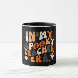 Spooky Teacher Halloween Mugg