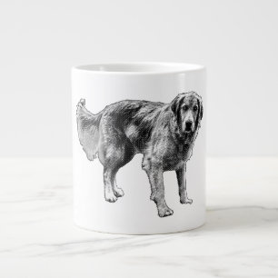 Spooky Tecknad Hund Mugg Jumbo Mugg