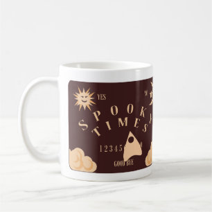Spooky Times Spirit Board Halloween Vibes Kaffemugg