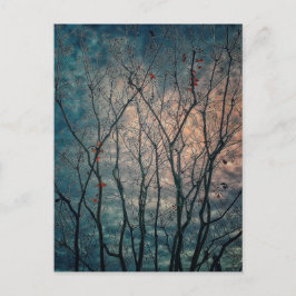 Spooky Träd Vykort