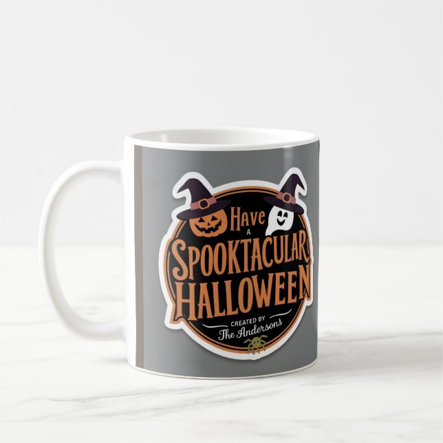 Spooky Trading Coffee Mugg - Trader's Halloween Br (Vänster)