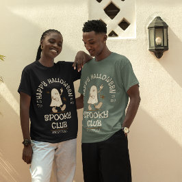 Spooky träffar Retro 80-talet Stil Aesthetic T Shirt