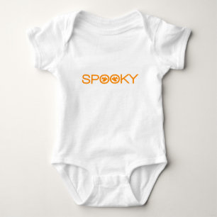 Spooky Typography Halloween Infant Tee Shirt
