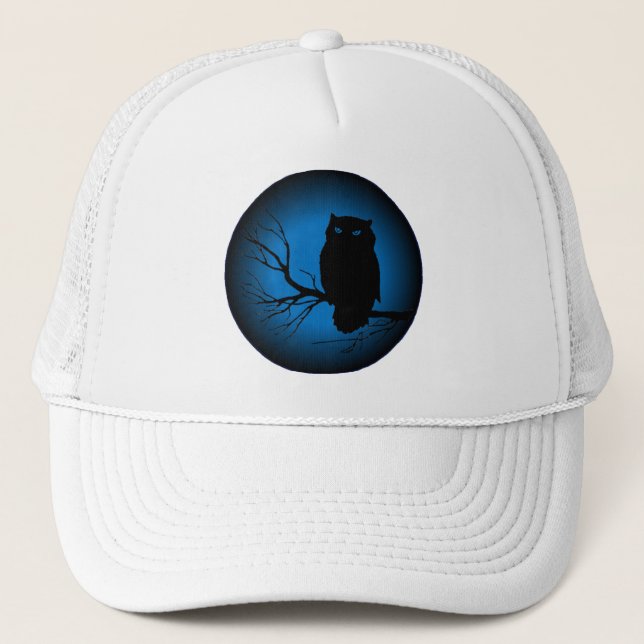Spooky Uggla Blue Måne Keps (Framsida)