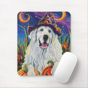 Spooky Underbar Pyrenees Hund Halloween Witch Pump Musmatta