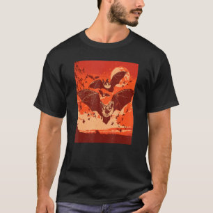 Spooky Vampire Fladdermöss T Shirt