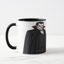 Spooky Vampire Kom Drink-kaffe med mig Halloween Mugg
