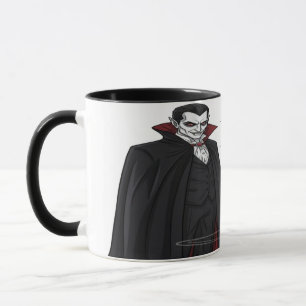 Spooky Vampire Kom Drink-kaffe med mig Halloween Mugg