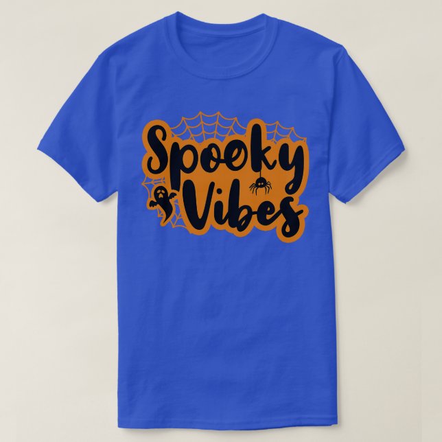 Spooky Vibes 1 T Shirt (Design framsida)
