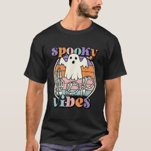 Spooky Vibes ASL Händer American Sign Language BOO T Shirt