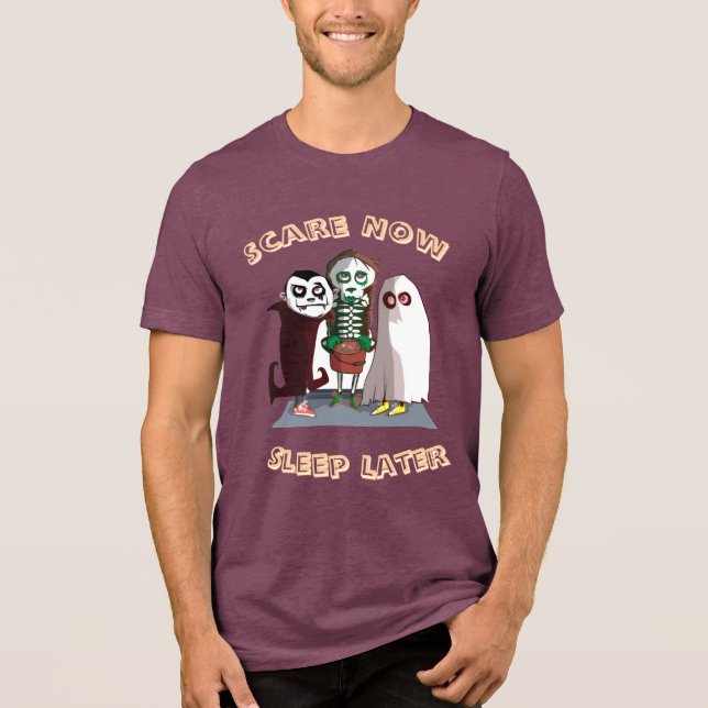 Spooky Vibes – Halloween Design Men’s T-Shirt  Des (Framsida)