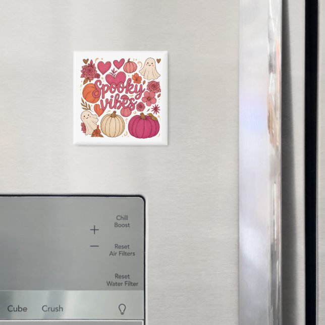 Spooky Vibes - Halloween Magnet (In Situ (Fridge))