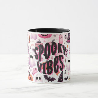 Spooky Vibes Halloween Mugg