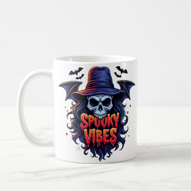 Spooky vibes kaffemugg (Vänster)