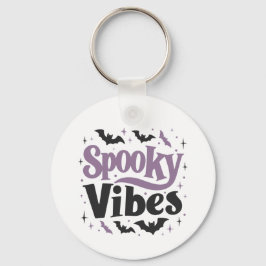 Spooky Vibes Keychain - Kawaii Halloween Nyckelring