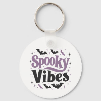 Spooky Vibes Keychain - Kawaii Halloween Nyckelring