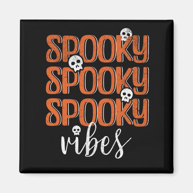 Spooky vibes magnet (Framsidan)