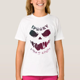 Spooky Vibes Only-Halloween Monster  T Shirt