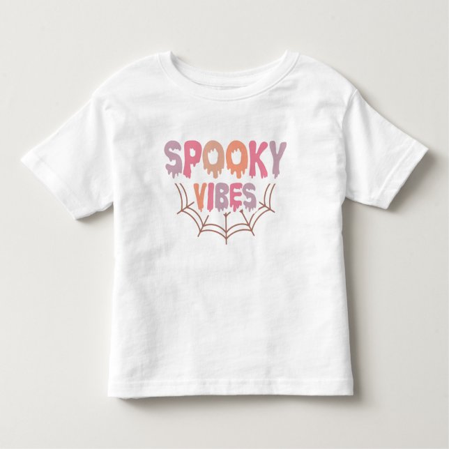 Spooky Vibes T Shirt (Framsida)