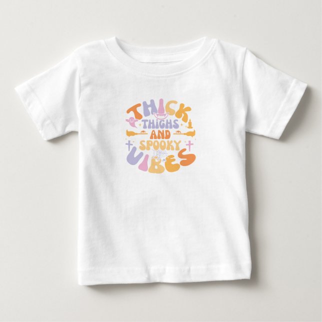 Spooky Vibes T Shirt (Framsida)